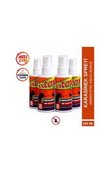 Extox Haşere Öldürücü Sprey 4 x 100 ML