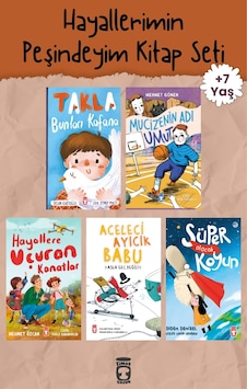 Hayallerimin Peşindeyim 5 Kitap Set - Timaş Çocuk - 7-8 Yaş 2.-3. Sınıf - Azim Empati Ve Yaşam Becerileri - Umutlu Kitaplar Hayallerimin Peşindeyim 5 Kitap Set - Timaş Çocuk - 7-8 Yaş 2.-3. Sınıf - Azim Empati Ve Yaşam Becerileri - Umutlu Kitaplar