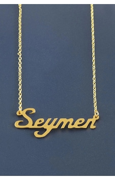 Seymen İsimli Kolye Sarı Seymen İsimli Kolye Sarı