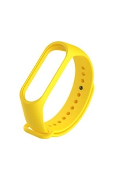 Xiaomi Mi Band 4 Silikon Kordon - Sarı Xiaomi Mi Band 4 Silikon Kordon - Sarı