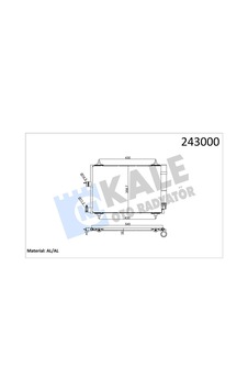 Kale Klima Kondenseri Partner 02 Berlıngo 02 Xsara 00-05 1.9d-2.0hdı 364x16 IS00-KALE 040ABC020 Kale Klima Kondenseri Partner 02 Berlıngo 02 Xsara 00-05 1.9d-2.0hdı 364x16 IS00-KALE 040ABC020