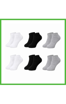 Vaveni Kadın Bambu Patik Çorap 6'lı Paket, Siyah Beyaz Gri, Nefes Alan Nem Emici Yumuşak Günlük Spor Bilek Çorabı Beden: 36-40 Renk: Gri 6 Lı Arz Vaveni Kadın Bambu Patik Çorap 6'lı Paket, Siyah Beyaz Gri, Nefes Alan Nem Emici Yumuşak Günlük Spor Bilek Çorabı Beden: 36-40 Renk: Gri 6 Lı Arz
