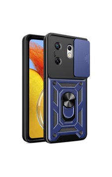 Zore İnfinix Zero 30 4g Kılıf Magnetik Standlı Kamera Korumalı Ogaa Sürgülü Vega Kapak - Mavi Zore İnfinix Zero 30 4g Kılıf Magnetik Standlı Kamera Korumalı Ogaa Sürgülü Vega Kapak - Mavi