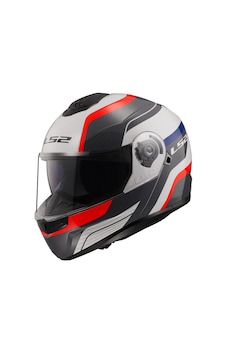 Kask Çeneden Açmalı Ls2 Strobe 2 Monza Siyah Beyaz Kırmızı Large Kask Çeneden Açmalı Ls2 Strobe 2 Monza Siyah Beyaz Kırmızı Large