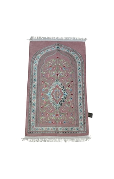 Astarlı Premium Şönil Seccade 67x112 Cm Çok Renkli-4 Astarlı Premium Şönil Seccade 67x112 Cm Çok Renkli-4