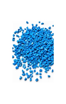 2 Mm / 4 Mm Mavi Rengi Kırık Doğal Taş 200 Adet