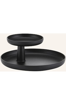 Vitra Çift Katlı Yuvarlak Plastik Saklama Kabı Mat Yüzeyli, 17 Cm Ve 28 Cm Çaplı Keyif Tepsileri Siyah Vitra Çift Katlı Yuvarlak Plastik Saklama Kabı Mat Yüzeyli, 17 Cm Ve 28 Cm Çaplı Keyif Tepsileri Siyah