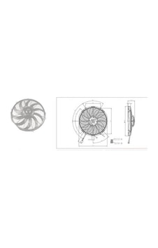 12v Aksiyel Fan 12'' Komple Yassı Helis İnce Emici Kormas 5702112120001 12v Aksiyel Fan 12'' Komple Yassı Helis İnce Emici Kormas 5702112120001