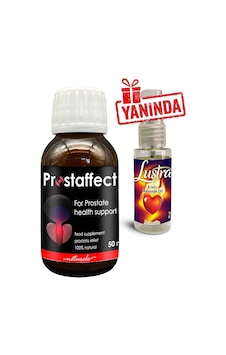 Prostaffect Erkeklere Özel 50 Ml Şurup + Yanında Lustra Masaj Yağı Prostaffect Erkeklere Özel 50 Ml Şurup + Yanında Lustra Masaj Yağı