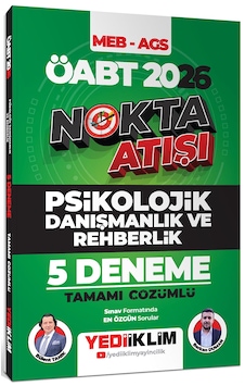 Yediiklim 2026 Öabt Meb Ags Nokta Atışı Psikolojik Danışmanlık Ve Rehberlik Tamamı Çözümlü 5 Deneme