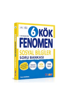 Fenomen 6.sınıf Kök Sosyal Bilgiler Soru Bankası