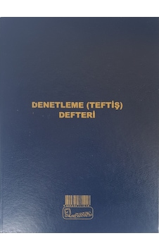 Kocaoluk Denetleme Teftiş Defteri Cilt Kapak 100 Yp. Kocaoluk Denetleme Teftiş Defteri Cilt Kapak 100 Yp.