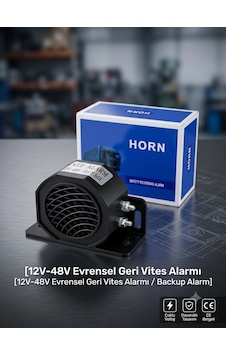 12v-48v Evrensel Geri Vites Alarmı - 105 Db Güçlü İkaz Kornası Ce Belgeli 12v-48v Evrensel Geri Vites Alarmı - 105 Db Güçlü İkaz Kornası Ce Belgeli