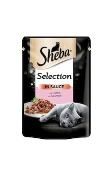 Sheba Pouch Somonlu Yetişkin Kedi Konservesi 12 Adet 85 Gr 125-20000.03 Sheba Pouch Somonlu Yetişkin Kedi Konservesi 12 Adet 85 Gr 125-20000.03