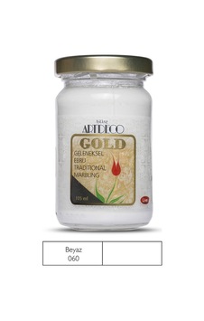Gold Geleneksel Ebru Boyası 105Ml - 060 Beyaz Gold Geleneksel Ebru Boyası 105Ml - 060 Beyaz