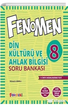 8.Sınıf Fenomen Din Kültürü Soru Bankası 8.Sınıf Fenomen Din Kültürü Soru Bankası