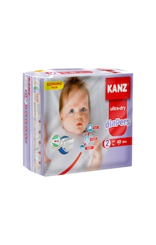 Kanz Ultra-Dry Diapers Bebek Bezi 2 Numara Mini Ekonomik Paket 40 Adet Kanz Ultra-Dry Diapers Bebek Bezi 2 Numara Mini Ekonomik Paket 40 Adet