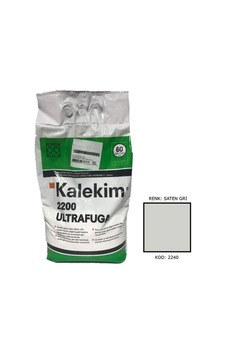 2240 Ultra Fuga Slikonlu Derz Dolgu Saten Gri 5 Kg 0.25 KG 2240 Ultra Fuga Slikonlu Derz Dolgu Saten Gri 5 Kg 0.25 KG