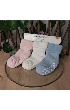 Defne Baby 5-6 Yaş 3 Çift Havlu Pamuklu Kaydırmaz Taban Kışlık Kız Çocuk Ve Bebek Soket Çorap-593 Mavi Defne Baby 5-6 Yaş 3 Çift Havlu Pamuklu Kaydırmaz Taban Kışlık Kız Çocuk Ve Bebek Soket Çorap-593 Mavi