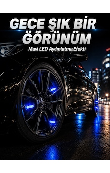 Mey İthalat 4'lü Led Sibop Işığı Hareket Sensörlü Araç Lastik Sibop Lambası Mey İthalat 4'lü Led Sibop Işığı Hareket Sensörlü Araç Lastik Sibop Lambası