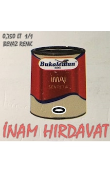 Yağlı Boya - Beyaz Renk 0.75 Lt = 1 Kg Sentetik Yağlı Boya Yağlı Boya - Beyaz Renk 0.75 Lt = 1 Kg Sentetik Yağlı Boya
