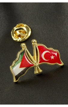 Ay Yıldız Filistin Yaka Rozet Diğer Ay Yıldız Filistin Yaka Rozet Diğer