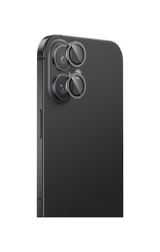 Apple Uyumlu   iPhone 16 Safir Kamera Lens Koruyucu Benks Dr Serisi Koyu Gri
