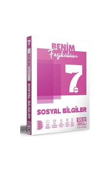 7. Sınıf Sosyal Bilgiler Benim Fasikülüm Benim Hocam Yayınları 7. Sınıf Sosyal Bilgiler Benim Fasikülüm Benim Hocam Yayınları