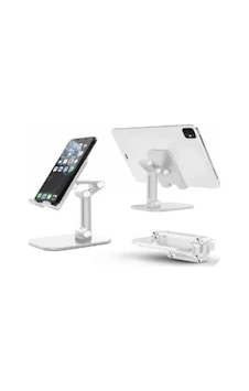 Masaüstü Tablet Ve Telefon Tutucu Stand Siyah