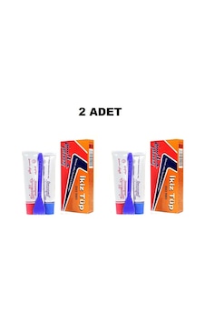 2 Adet Çelik Yapıştırıcısı İran Yapıştırıcı Çift Karışım İkiz Tüp