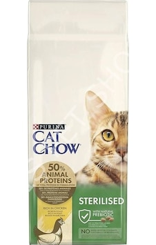 Purina Cat Chow Tavuk Etli Kısırlaştırılmış Kedi Maması 15 Kg