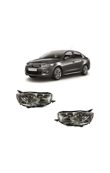Citroen C - Elysee Sağ Sol Motorlu Far Lambası Set 2012-2016 Citroen C - Elysee Sağ Sol Motorlu Far Lambası Set 2012-2016