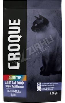 Croque Gurme Balıklı Yetişkin Kedi Maması 1.5 Kg Croque Gurme Balıklı Yetişkin Kedi Maması 1.5 Kg