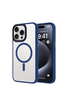 Apple iPhone Uyumlu 15 Pro Max Kılıf Mat Arka Yüzey Wireless Şarj Özellikli Zore Flet M-safe Kapak Midnight Apple iPhone Uyumlu 15 Pro Max Kılıf Mat Arka Yüzey Wireless Şarj Özellikli Zore Flet M-safe Kapak Midnight