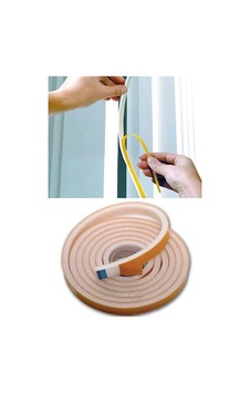 9 Metre Pencere Izolasyon Bandı Yapışkanlı Cam Yalıtım Süngeri Rüzgar Soğuk Kesici Pimapen Fitili Açık Bej 9 Metre Pencere Izolasyon Bandı Yapışkanlı Cam Yalıtım Süngeri Rüzgar Soğuk Kesici Pimapen Fitili Açık Bej