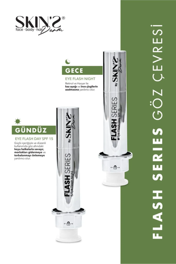 Skins Derm Eye Flash Day & Night Göz Kremi 10 ML
