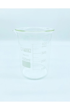 Cam Beher Dereceli Borosilikat 400 ML 1 Adet Cam Beher Dereceli Borosilikat 400 ML 1 Adet