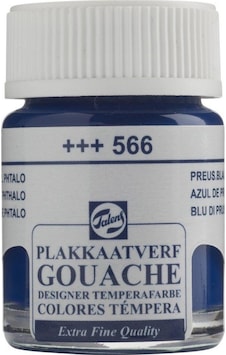 Talens Guaj Boya Cam Şişe 16ml 566 Prussian Blue Talens Guaj Boya Cam Şişe 16ml 566 Prussian Blue