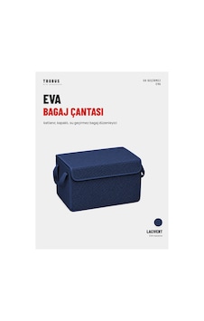 Trobus Eva Bagaj Çantası Organizer Katlanır, Kapaklı Lacivert Trobus Eva Bagaj Çantası Organizer Katlanır, Kapaklı Lacivert