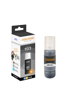 Epson Cescesor 103 Uyumlu Mürekkep Siyah 70 ML Epson Cescesor 103 Uyumlu Mürekkep Siyah 70 ML