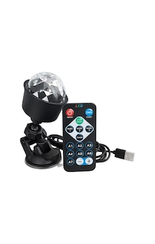 Powermaster Pm-37731 Rgb Led Hareketli Disko Topu Ve Sahne Aydınlatma Lambası Uzaktan Kumandalı Powermaster Pm-37731 Rgb Led Hareketli Disko Topu Ve Sahne Aydınlatma Lambası Uzaktan Kumandalı