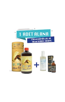 1lt Altın Suyu 250ml Gümüş Jel Ve 50cc Bakım Serumu Hediye