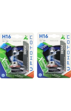 H16 12v 19w Xtreme Vision %150 Fazla Işık Ampul 2 Adet