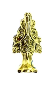 Lükens Sandık Ayağı, Kutu Ayak 4 Cm - Sarı, 50 Adet Altın