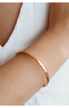 Taşsız Minimal Rose Altın Bilezik Taşsız Minimal Rose Altın Bilezik