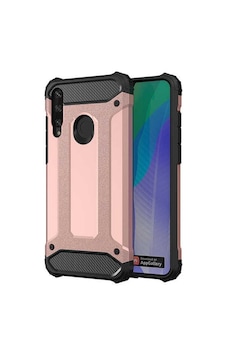 Kilifone - Huawei Uyumlu Y6p - Kılıf Çift Katman Zırh Tank Crash Military Kapak - Rose Gold Kilifone - Huawei Uyumlu Y6p - Kılıf Çift Katman Zırh Tank Crash Military Kapak - Rose Gold