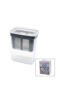 Best Und Best Bk-230 Yoğurt Süzme Filtresi Kabı Mika Kristal Hazne Pls.çerçeveli Süzgeç - 12'li Paket Diğer