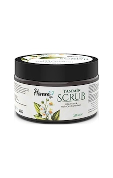 Homm Life Yaseminli Yeşil Çaylı Bitki Tanecikli Scrub Vücut Peelingi 250 ML Homm Life Yaseminli Yeşil Çaylı Bitki Tanecikli Scrub Vücut Peelingi 250 ML
