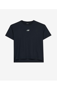 Skechers W Short Sleeve Graphic T-shirt Kadın Siyah S2620155-3817 Skechers W Short Sleeve Graphic T-shirt Kadın Siyah S2620155-3817