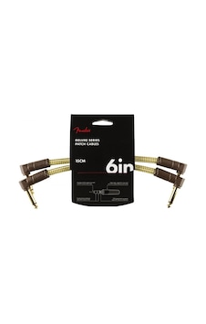 Fender 0990820088 Deluxe 2-pack L/l Uçlu Tweed Patch Kablosu 15cm Klasik Tweed Desen Kısa Ara Bağlantı Ve Yüksek Sinyal Kalitesi Fender 0990820088 Deluxe 2-pack L/l Uçlu Tweed Patch Kablosu 15cm Klasik Tweed Desen Kısa Ara Bağlantı Ve Yüksek Sinyal Kalitesi